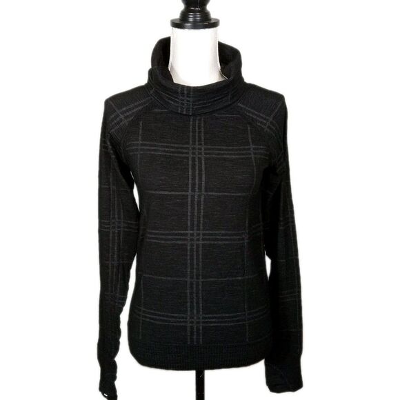 ATHLETA Remarkawool Pullover Top Sz M Long Sleeve Wool Blend Cowlneck 152494 - Picture 1 of 7